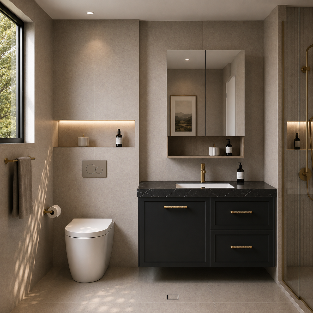 Lukka Kingsley Federation 900mm Wall Hung Right-Hand Drawer Vanity