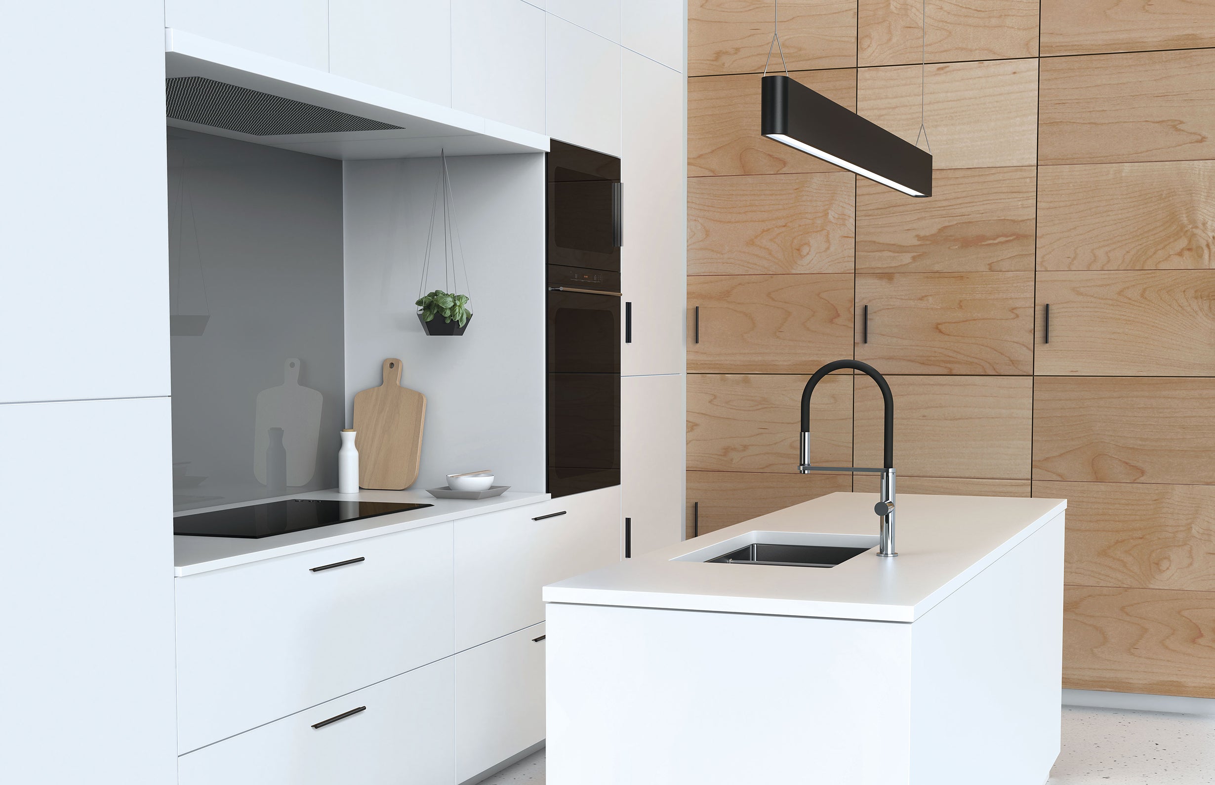 Phoenix Blix Flexible Hose Sink Mixer Round 10473100