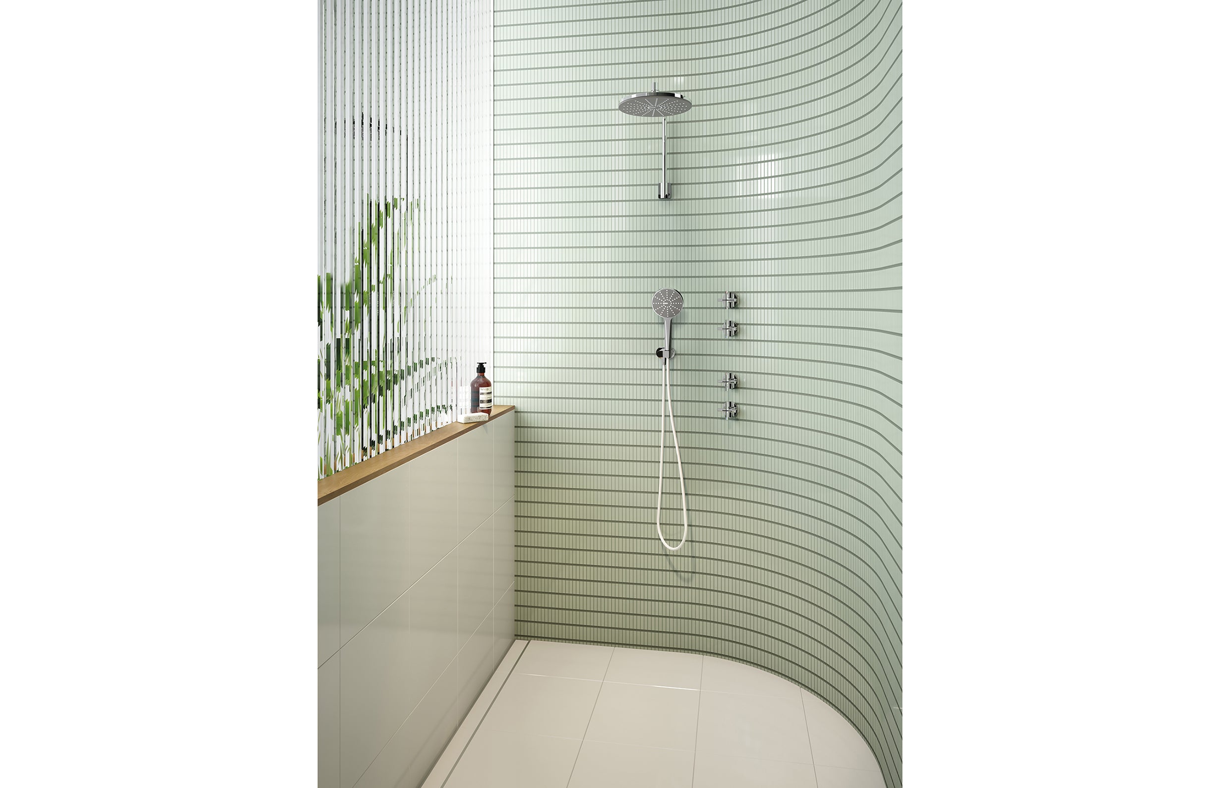 Phoenix Vivid Slimline Plus Wall Top Assemblies 15mm Extended Spindles 119-0670