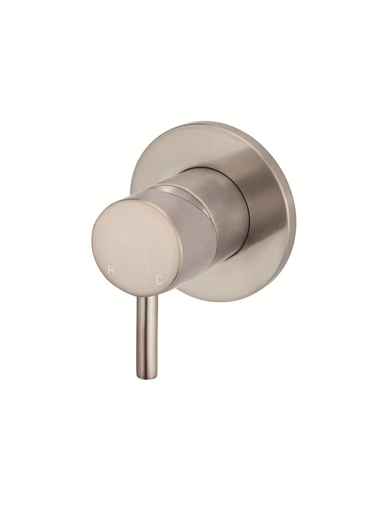 Meir Round Wall Mixer Short Pin Lever Trim Kit MW03S