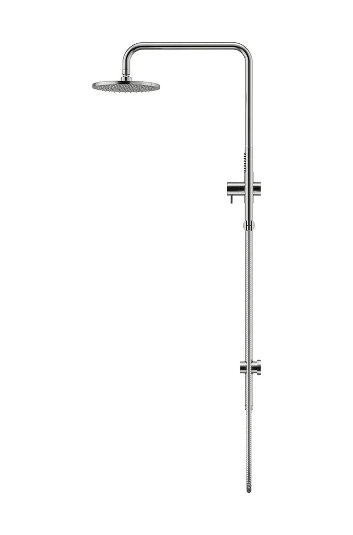 Meir Round Outdoor Combination Shower Rail SS316 MZ1004N-R-SS316