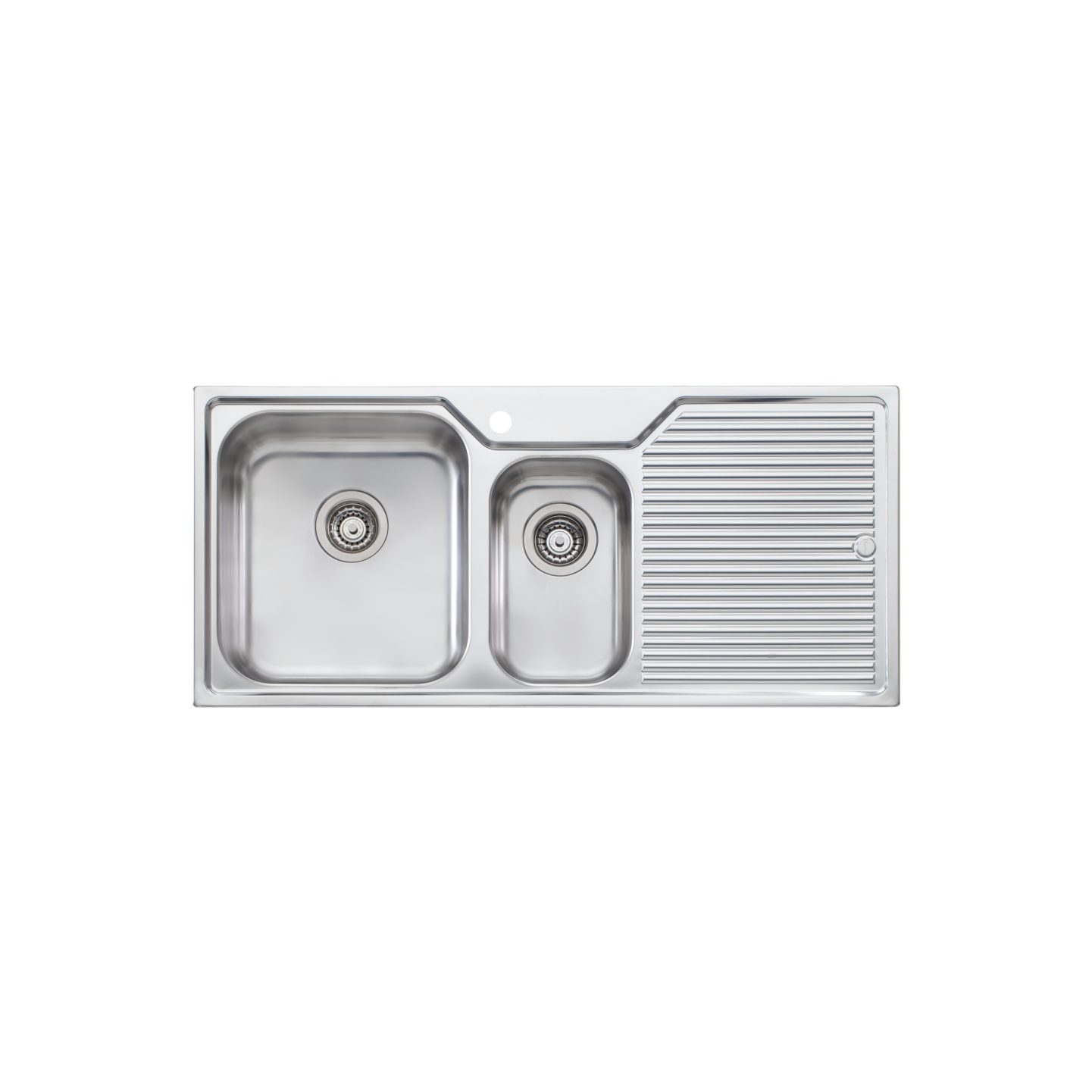 Oliveri Nu-Petite 1 & 1/2 Left Hand Bowl Sink with Drainer NP601