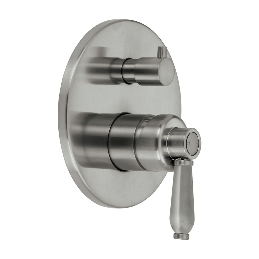 Fienza Eleanor Shower/Bath Diverter Mixer Brushed Nickel 202102NN