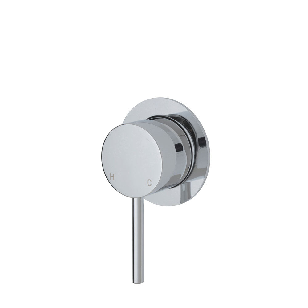 Fienza Kaya Shower/Bath Mixer Chrome, Small Plate 228101