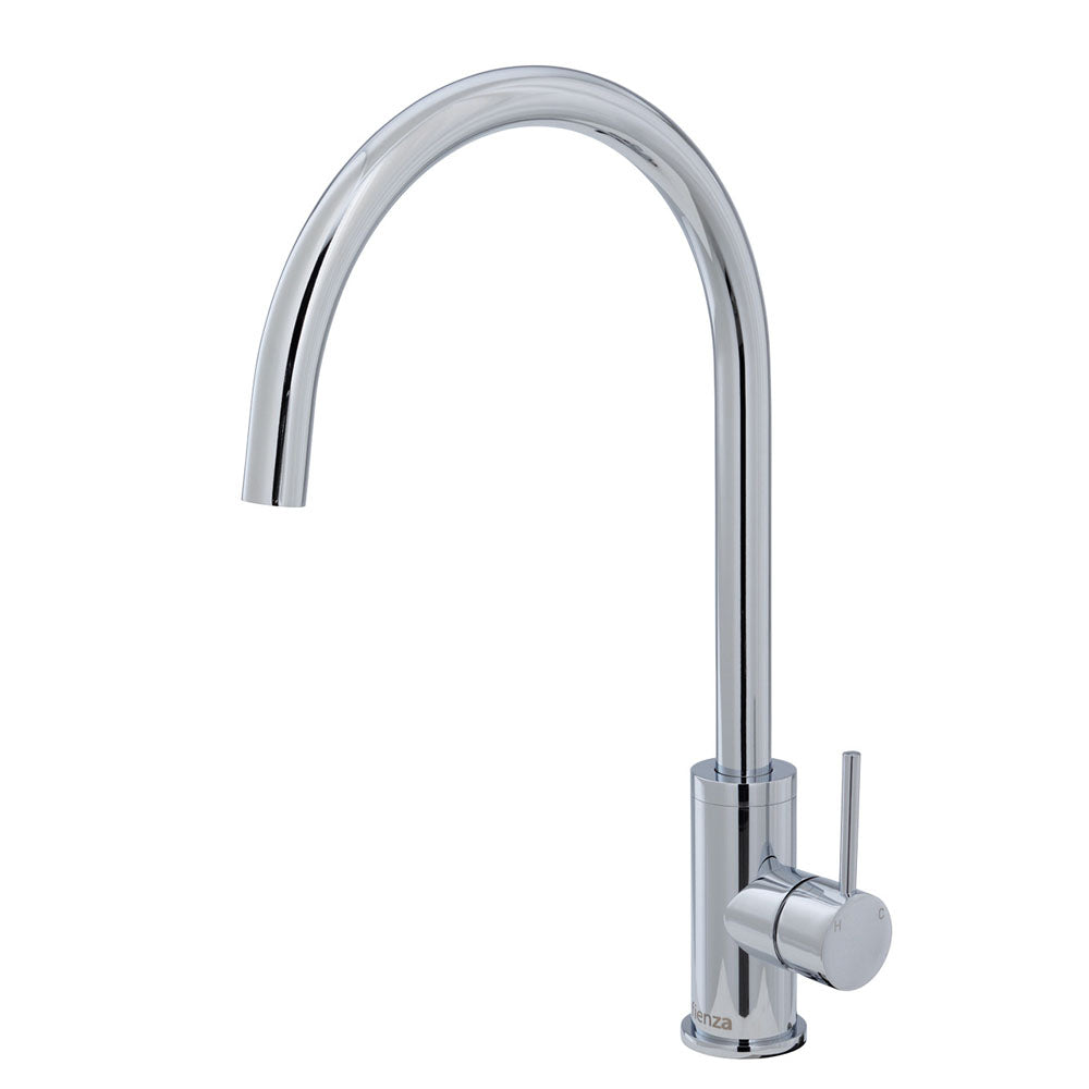 Fienza Kaya Gooseneck Sink Mixer Chrome 228105