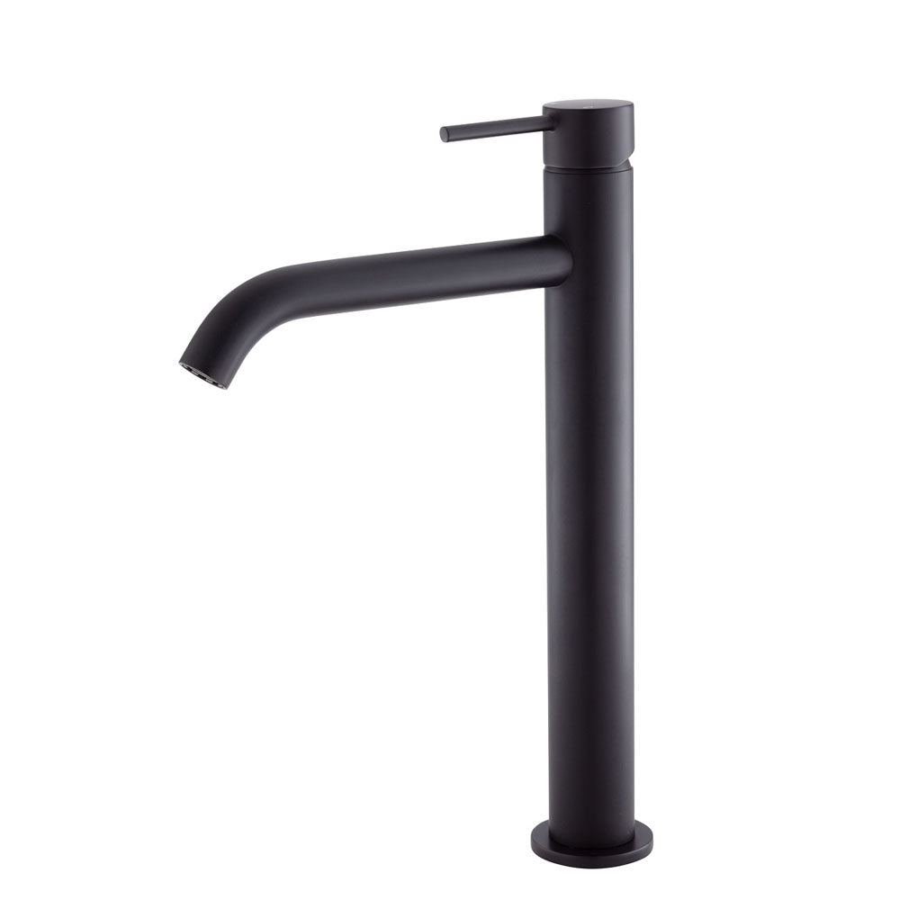 Fienza Kaya Vessel Mixer Matte Black 228107B