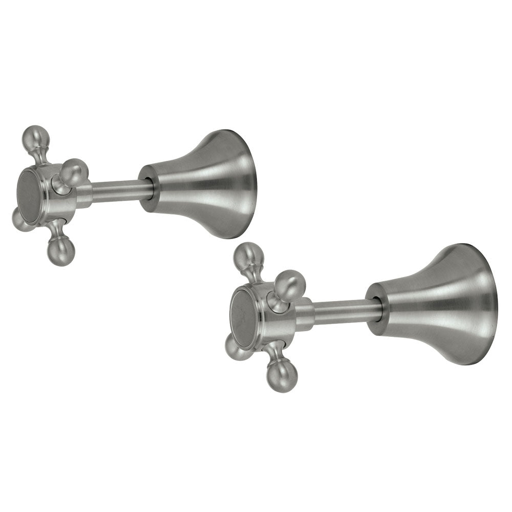 Fienza Lillian Wall Top Assemblies Brushed Nickel 336104BN