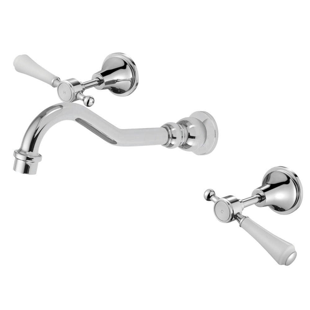 Fienza Lillian Lever Bath Set Chrome 339102