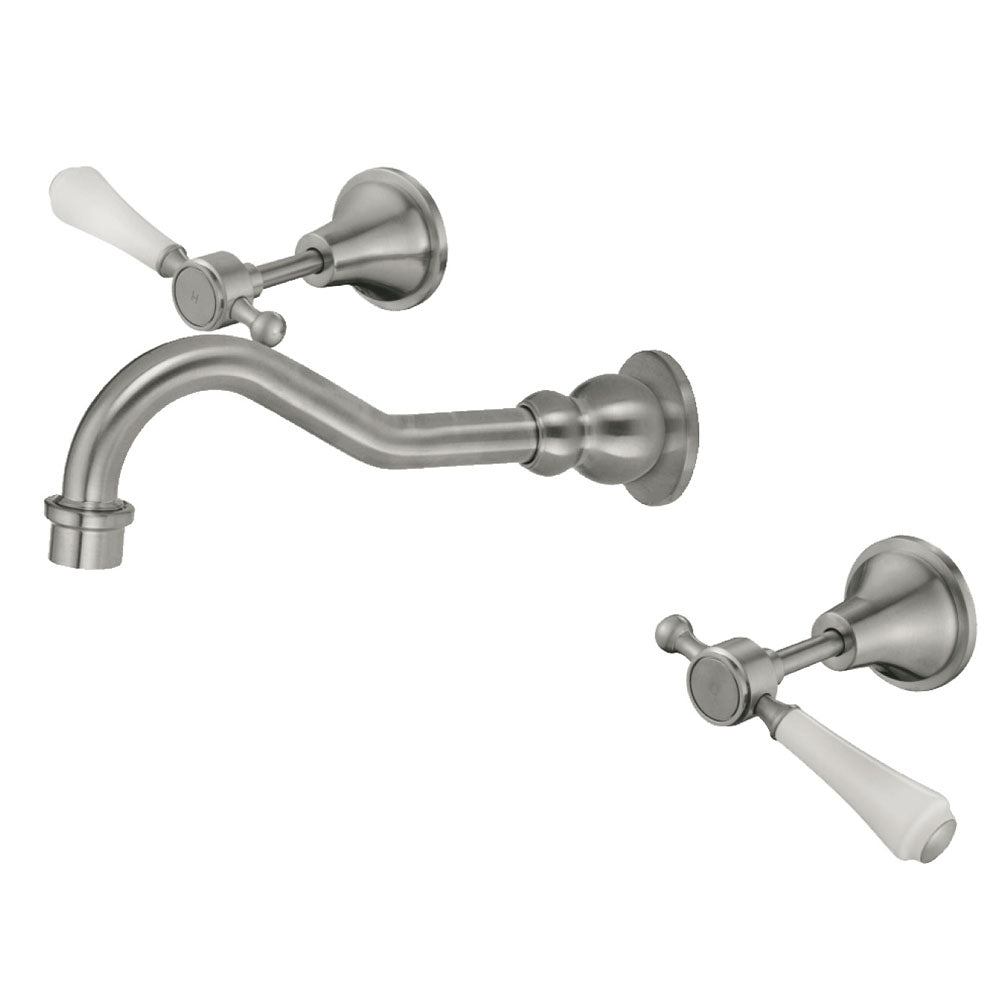 Fienza Lillian Lever Bath Set Brushed Nickel 339102BN