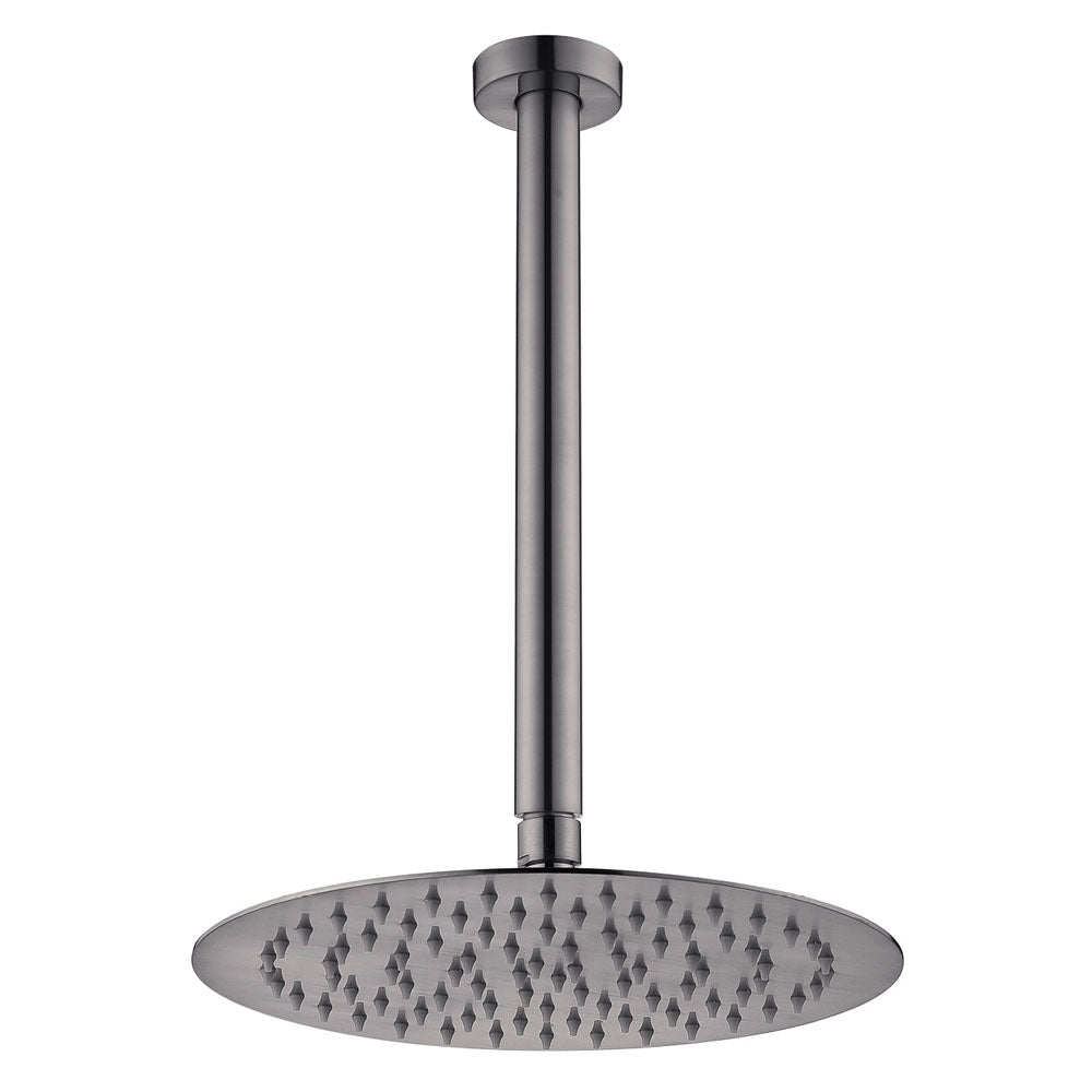 Fienza Kaya Ceiling Shower Set Gun Metal 411125GM-C