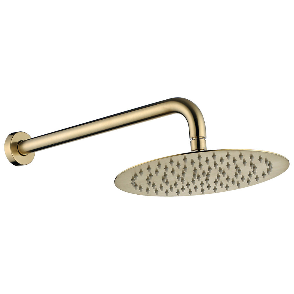 Fienza Kaya Wall Shower Set Urban Brass 411125UB-B