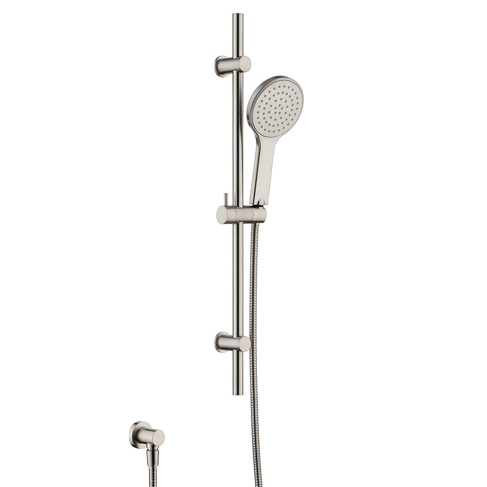 Fienza Kaya Shower Rail Brushed Nickel 444109BN