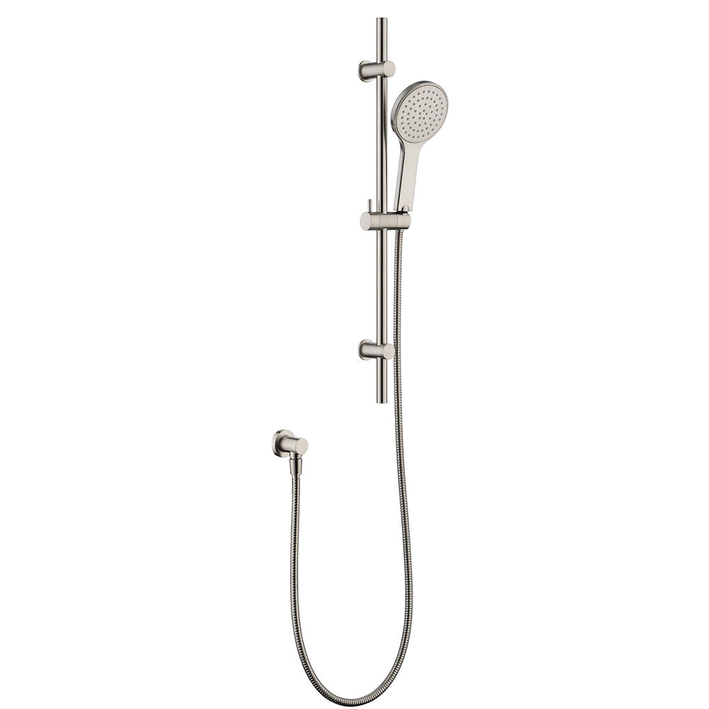 Fienza Kaya Shower Rail Brushed Nickel 444109BN
