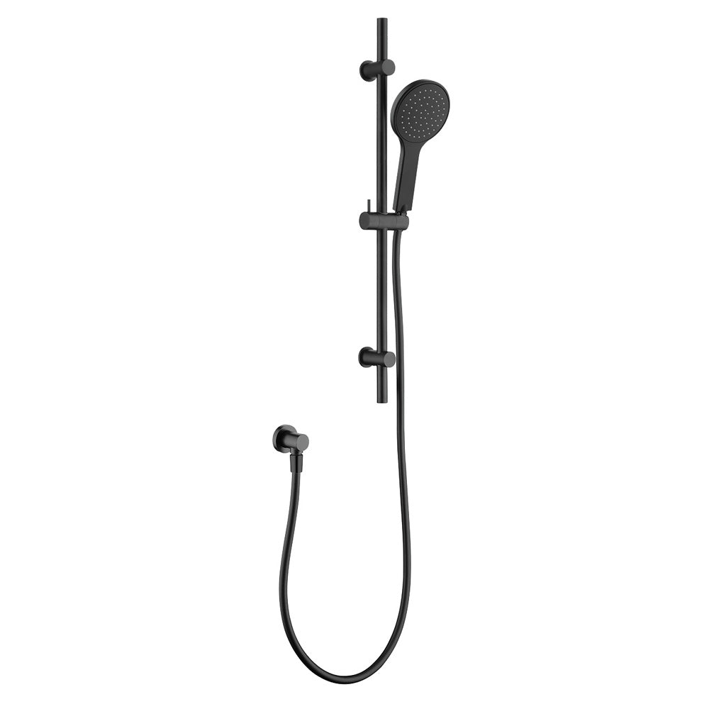 Fienza Kaya Shower Rail Matte Black 444109B