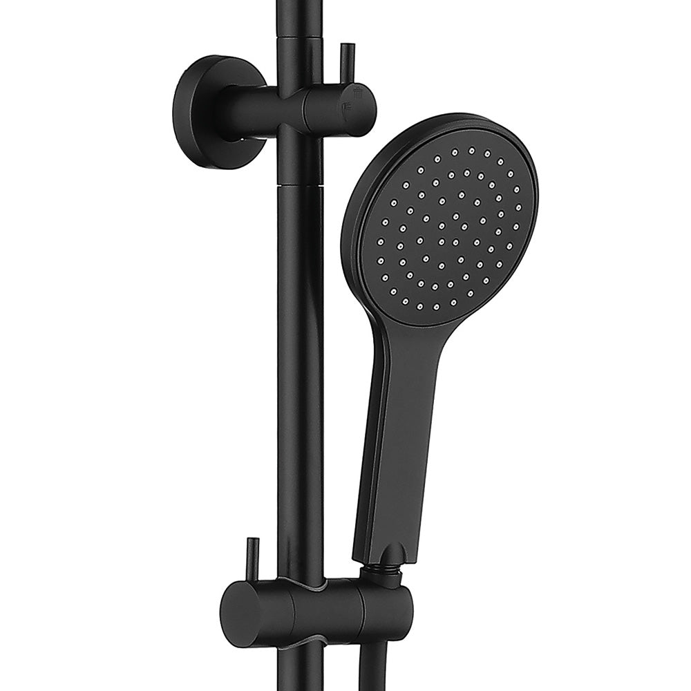Fienza Kaya Twin Shower Matte Black 455109B