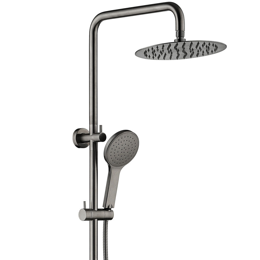 Fienza Kaya Twin Shower Gun Metal 455109GM
