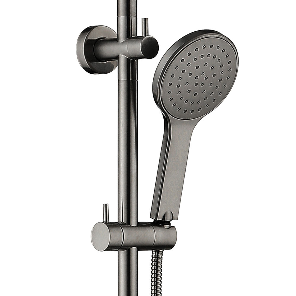 Fienza Kaya Twin Shower Gun Metal 455109GM