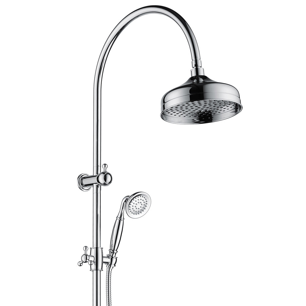 Fienza Lillian Twin Shower Rail Chrome 455114
