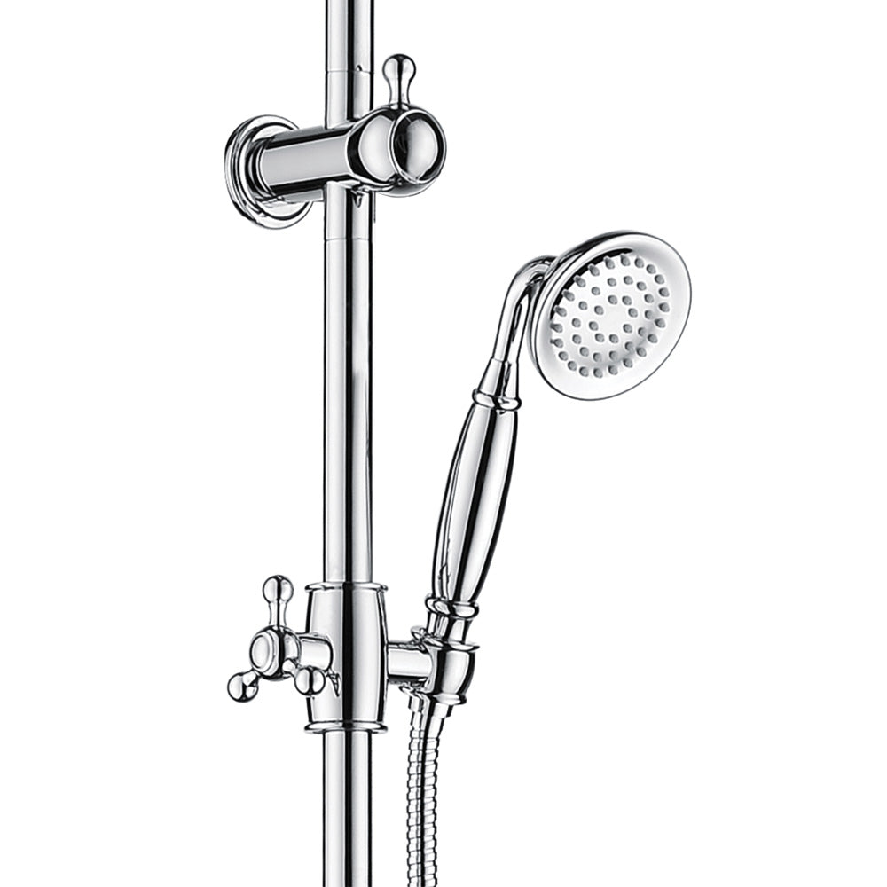 Fienza Lillian Twin Shower Rail Chrome 455114