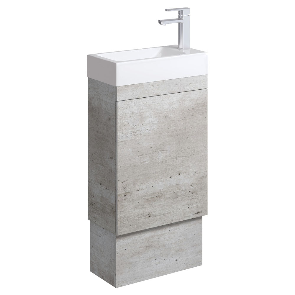 Fienza Edge 450 Ensuite Floor Standing Vanity Industrial 45RXK/45RXK-OF