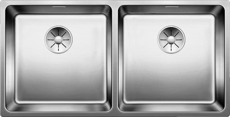 Blanco Double Bowl Sink ANDANO 400/400-IF