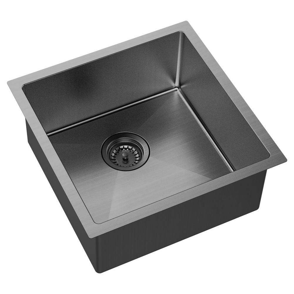 Fienza Hana 32L Carbon Metal Stainless Steel Single Bowl Sink 68401CM