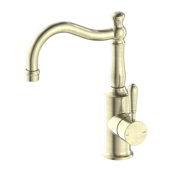 Nero York Basin Mixer Hook Spout NR692102