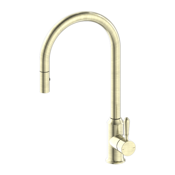 Nero York Gooseneck Pullout Sink Mixer NR692108