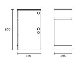 Everhard 35 Litre Nugleam Laundry Unit