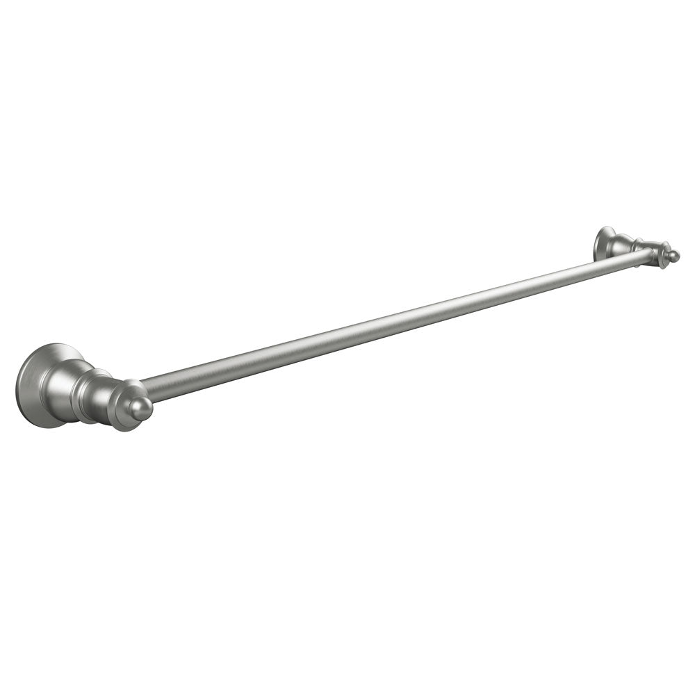 Fienza Lillian Single Towel Rail Brushed Nickel 81001BN