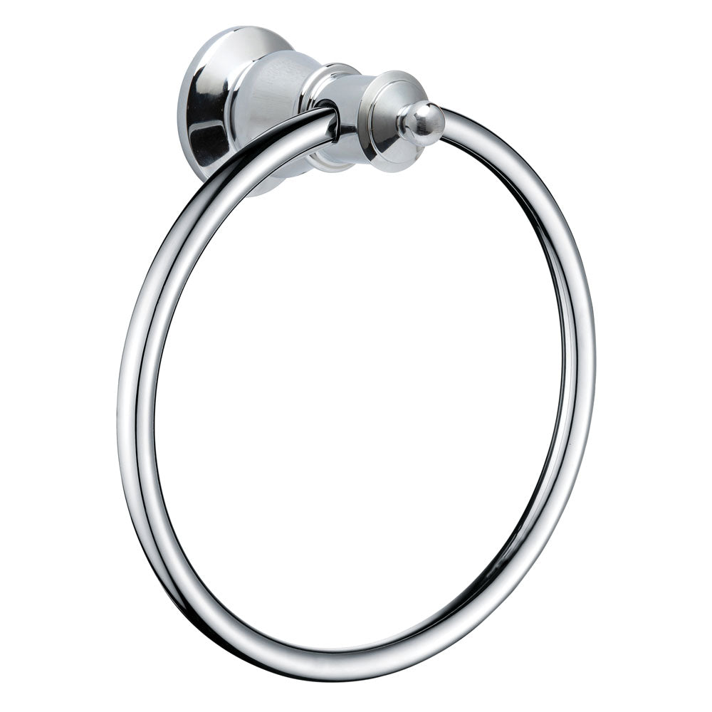 Fienza Lillian Towel Ring Chrome 81002