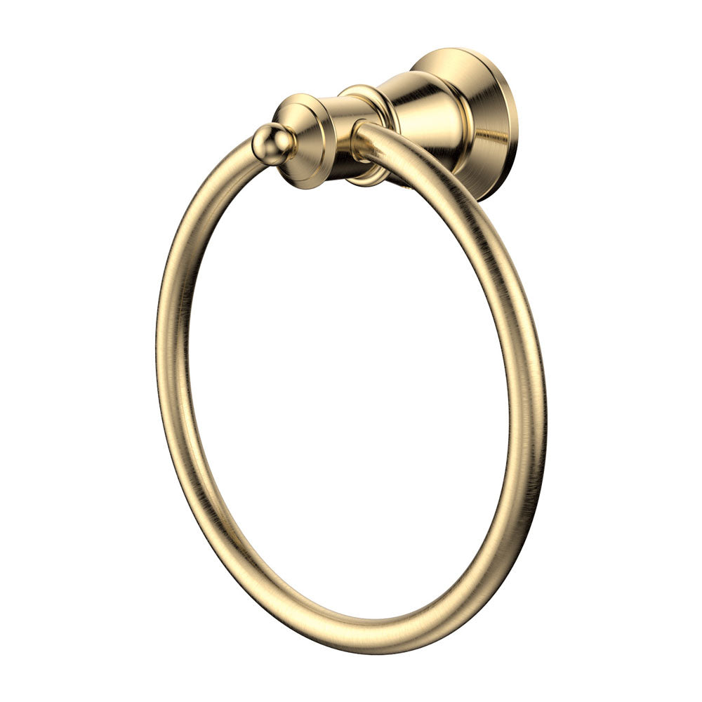 Fienza Lillian Towel Ring Urban Brass 81002UB