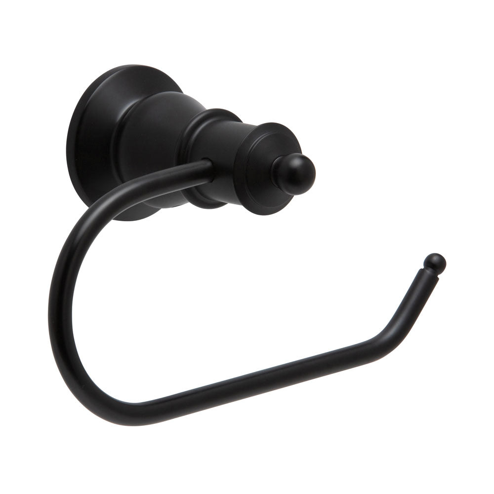 Fienza Lillian Toilet Roll Holder Matte Black 81003B