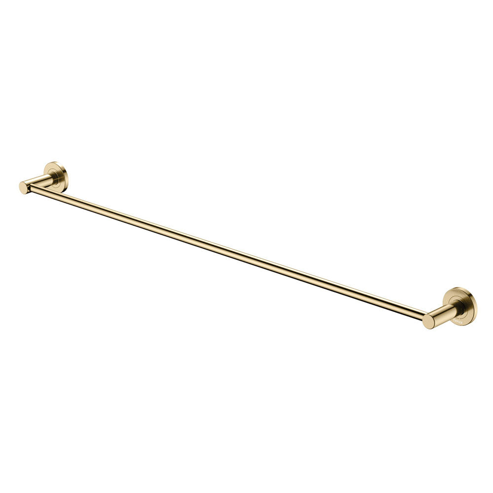 Fienza Kaya 900mm Single Towel Rail Urban Brass 82801UB