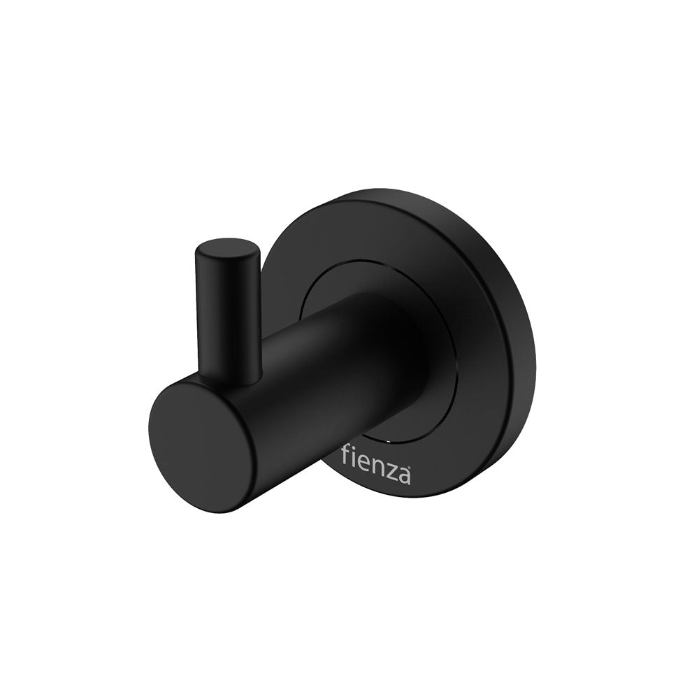 Fienza Kaya Robe Hook Matte Black 82804MB