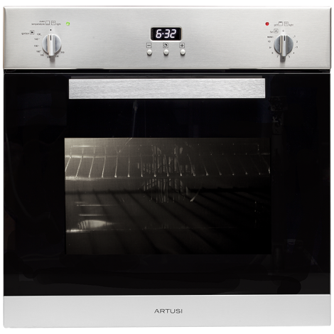 Artusi 60cm Stainless Steel Gas Oven AO650GG