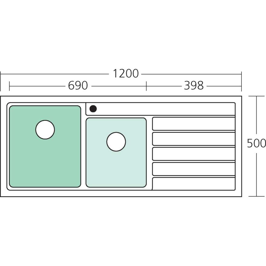 Oliveri Apollo Sink AP1411