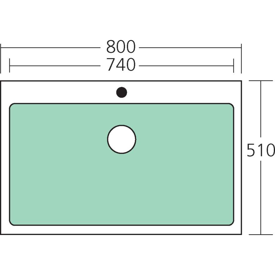 Oliveri Apollo Mega Bowl Sink AP1491