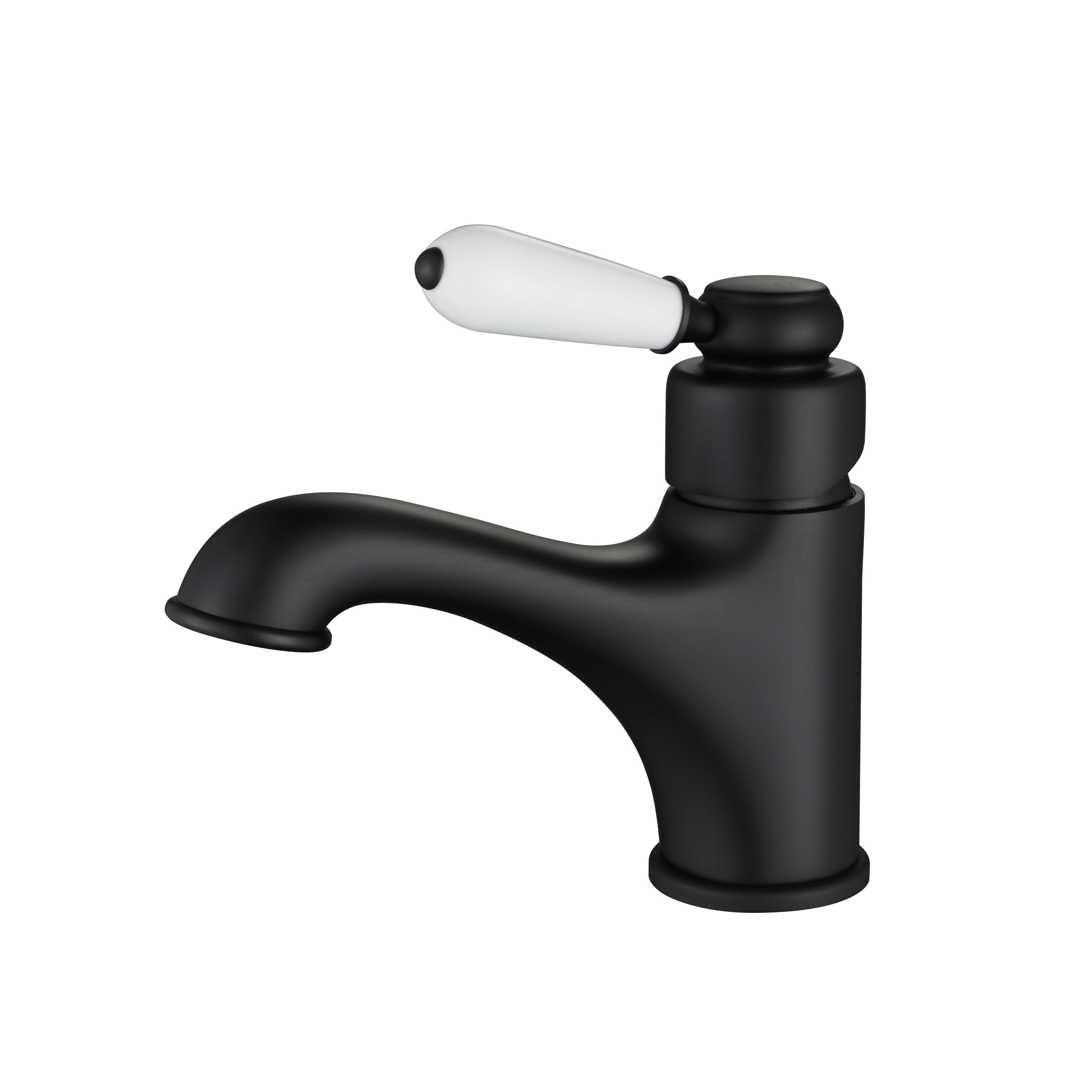 Modern National Bordeaux Basin Mixer Matte Black BOR001BK