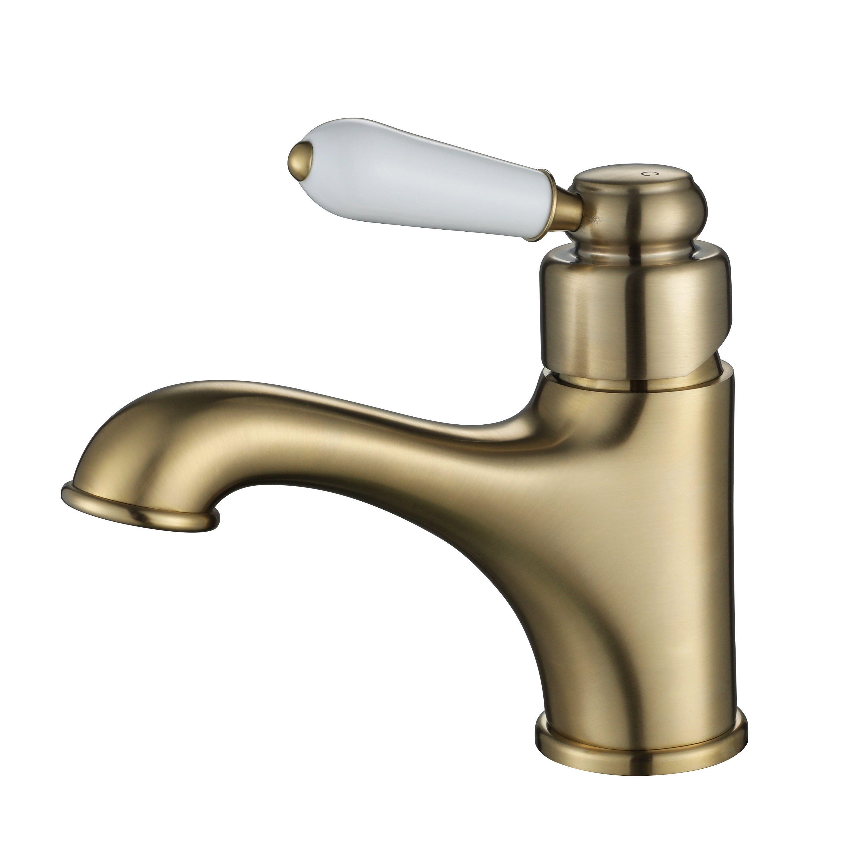 Modern National Bordeaux Basin Mixer Brushed Bronze BOR001BM