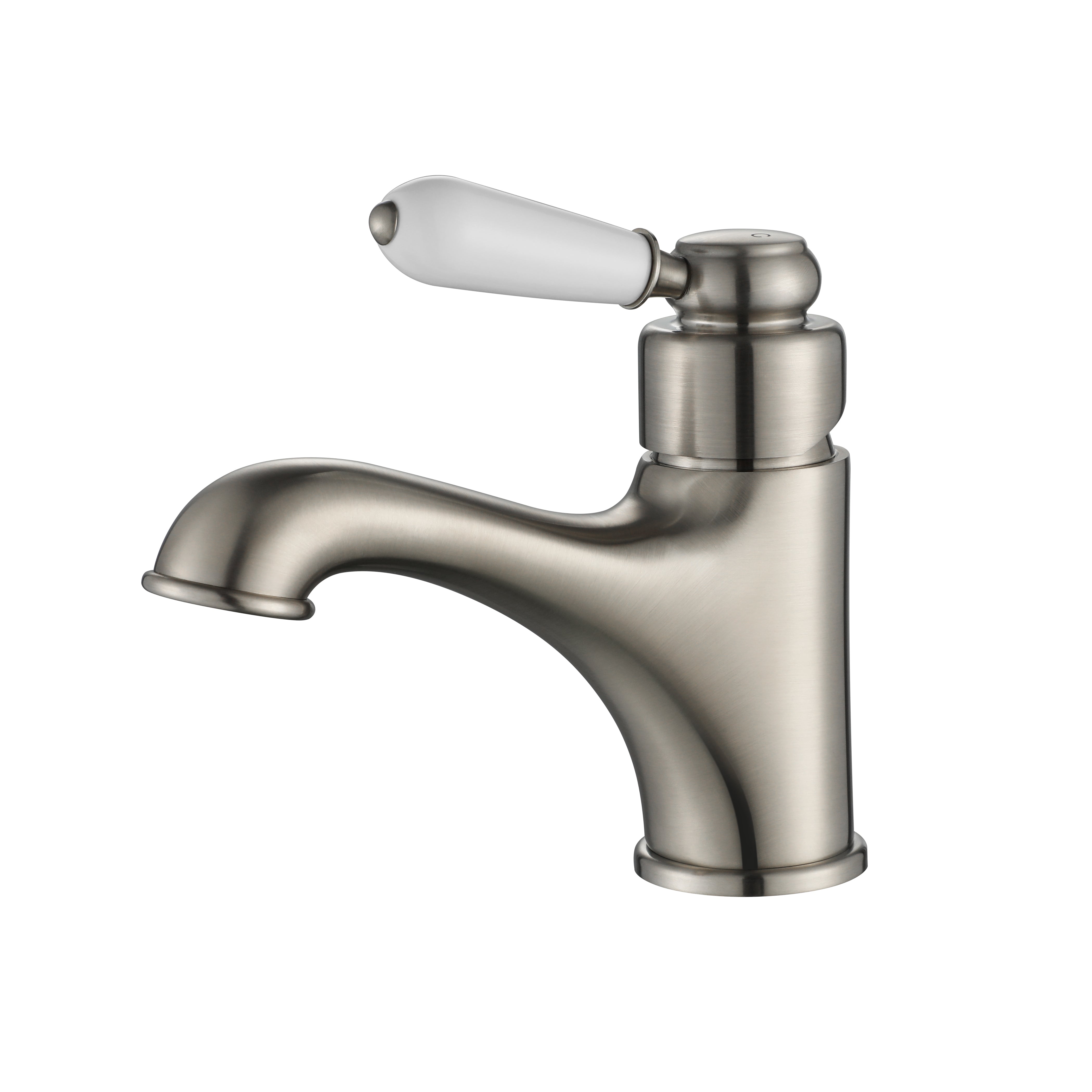 Modern National Bordeaux Basin Mixer Brushed Nickel BOR001BN