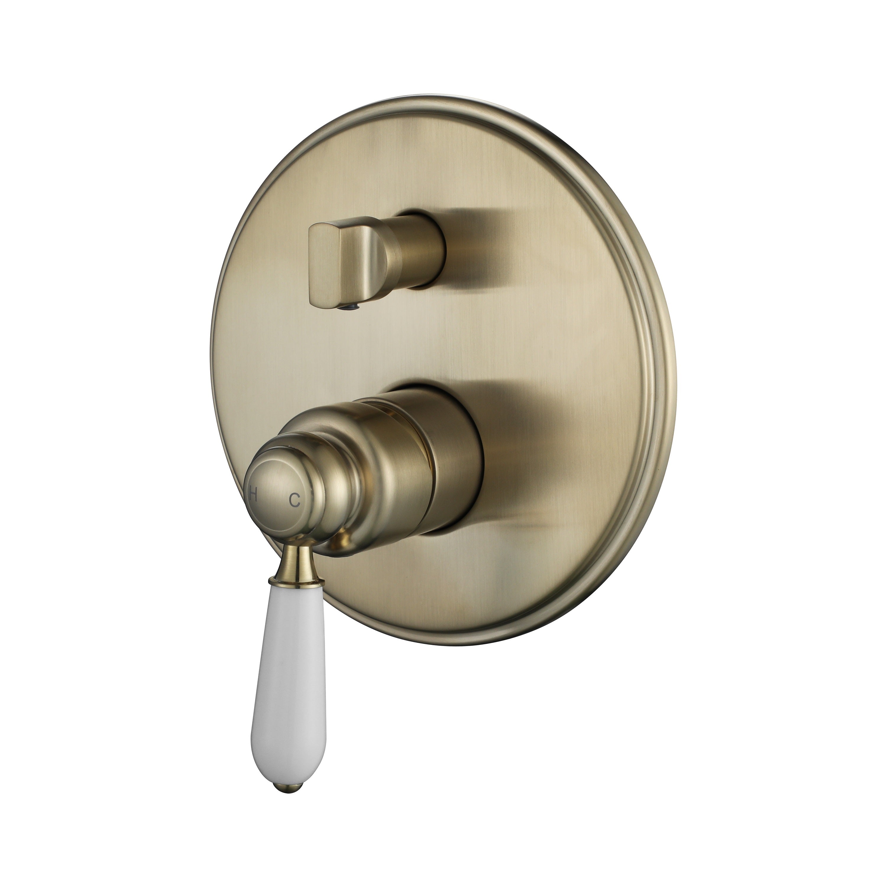 Modern National Bordeaux Shower Diverter Mixer Brushed Bronze BOR009BM