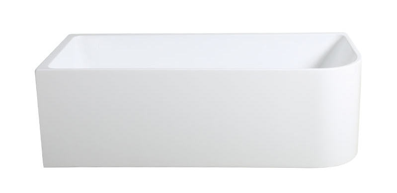 Poseidon Left Hand Corner Back to Wall Bath Tub CBT1500L-510