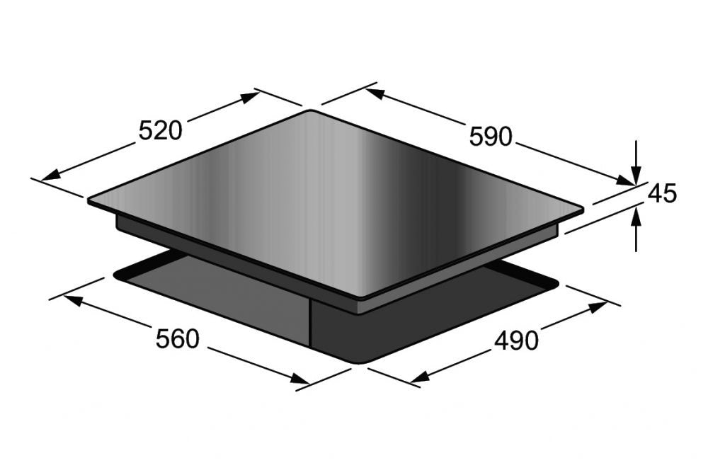 Kleenmaid 60cm Ceramic Cooktop CCT6010