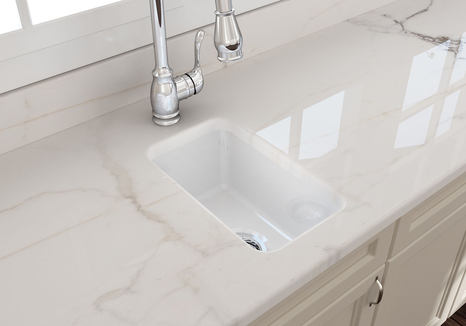 Turner Hastings Cuisine 30 x 46 Fine Fireclay Inset/Undermount Sink CU30FS