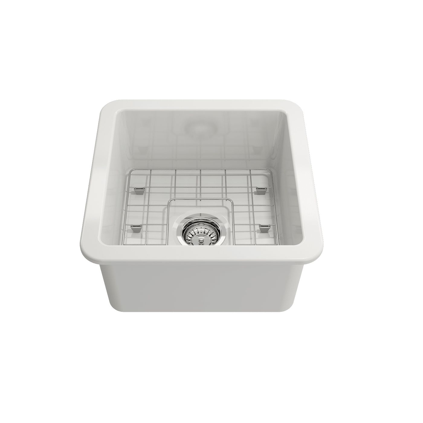 Turner Hastings Cuisine 46 x 46 Fine Fireclay Inset/Undermount Sink CU46FS