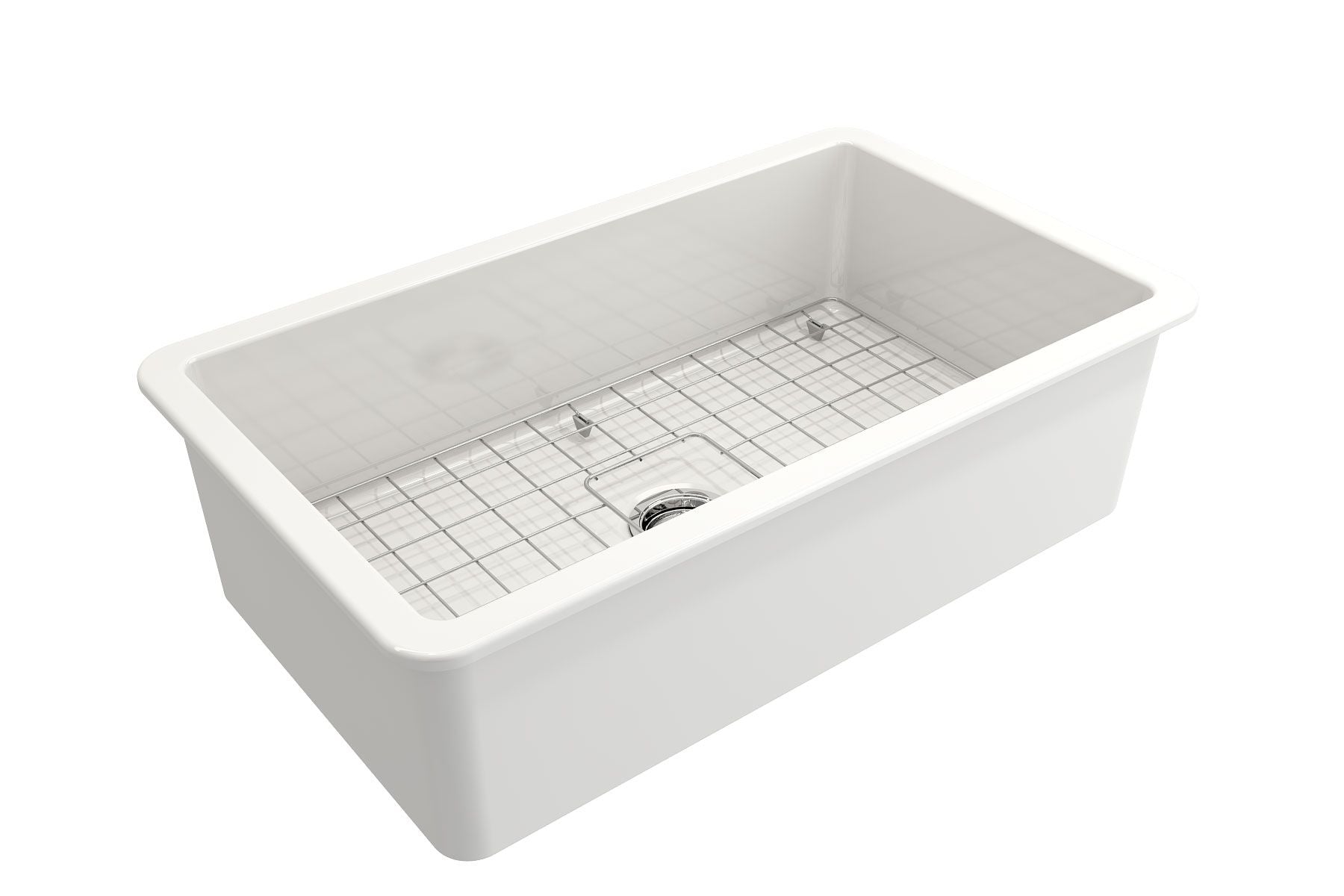 Turner Hastings Cuisine 81 x 48 Fine Fireclay Inset/Undermount Sink CU81FS