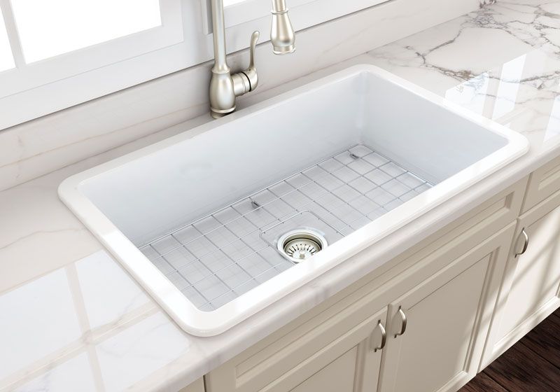 Turner Hastings Cuisine 81 x 48 Fine Fireclay Inset/Undermount Sink CU81FS