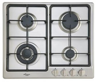 Euro 60cm Stainless Steel Gas Cooktop EGZ60WCTSXS