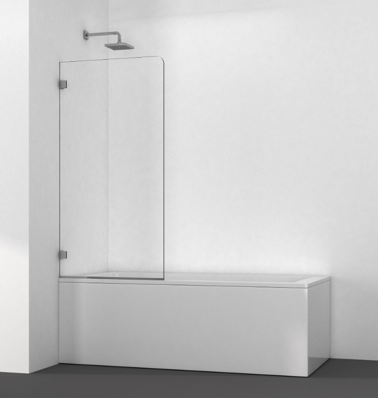 700 X 1500mm Frameless Fixed Bath Screen